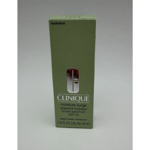CLINIQUE Moisture Surge Sheertint Hydrator SPF 25 Tinted Moisturizer 1.4 oz NIB